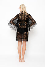 Dreamcatcher Short Robe | Noir