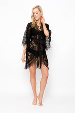 Dreamcatcher Short Robe | Noir