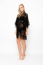 Dreamcatcher Short Robe | Noir