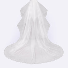 Baroque veil with beading style #2
