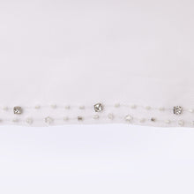 Baroque veil with beading style #16