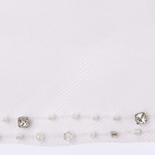 Baroque veil with beading style #16