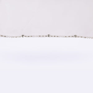 Baroque veil with beading style #17