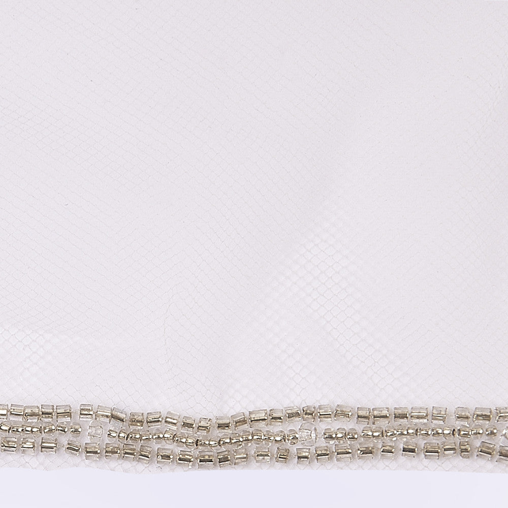Baroque veil with beading style #18