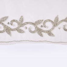 Baroque veil with beading style #6