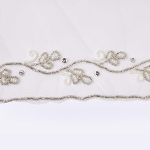 Baroque veil with beading style #7