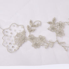 Baroque veil with beading style #10